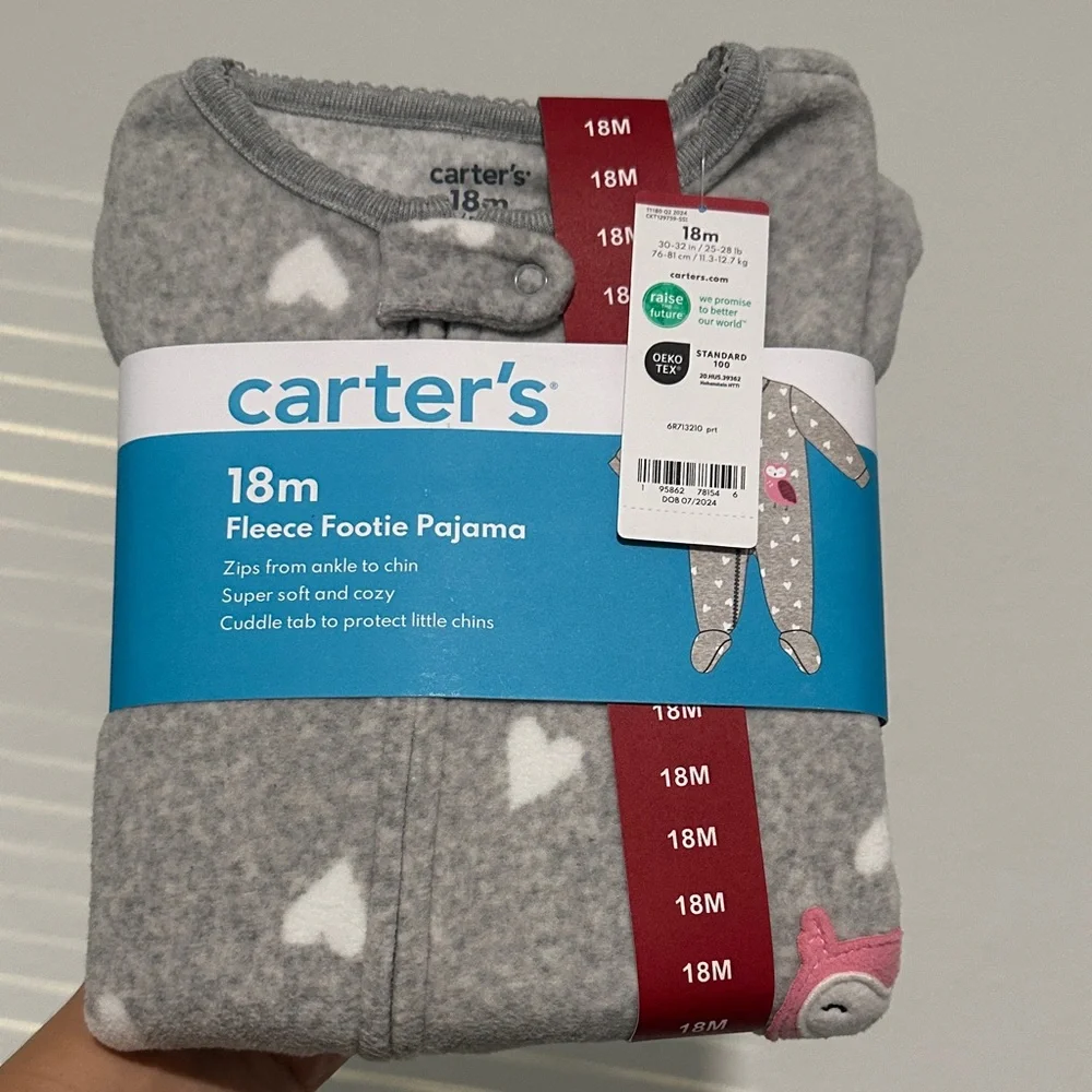 Carter's Baby Fleece Footie Pajama